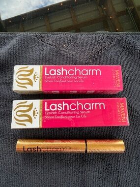 2 boxes of Lashcharm Eyelash Conditioning Serum — Gold & Pink